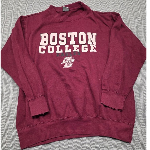 MV Sport Other - MV Sport Boston College Eagles Crewneck Sweatshirt Mens XL Maroon NCAA Pullover